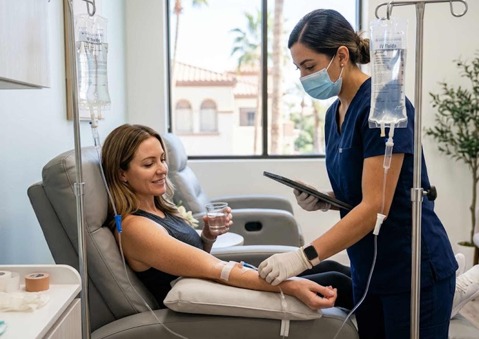 Safety Tips Before Booking IV Therapy Sessions in Arcadia